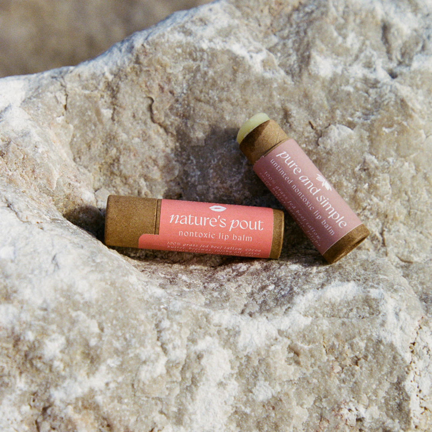 Nature's Pout Tinted Tallow Lip Balm