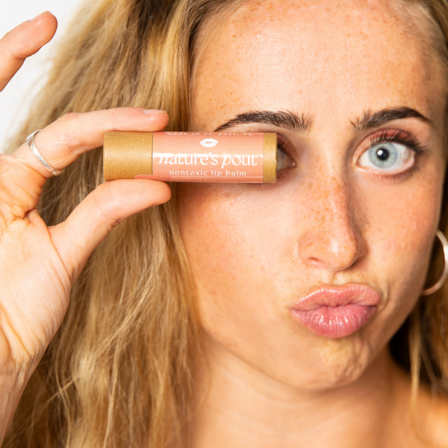 Nature's Pout Tinted Tallow Lip Balm